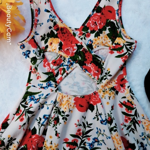 DECA'S USA fit & flare floral dress - Picture 6 of 8